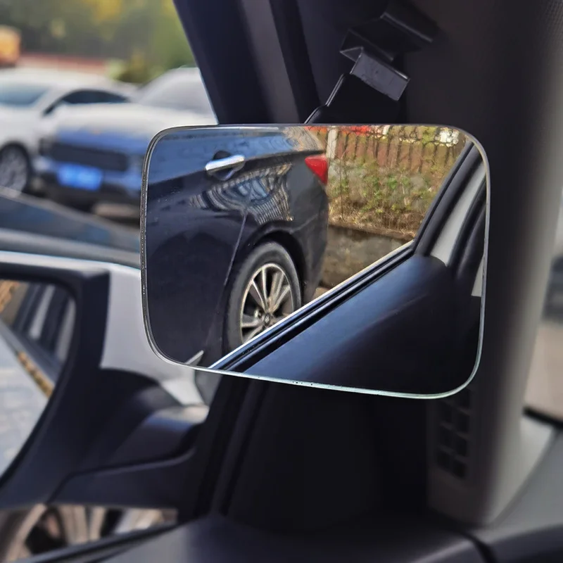 Dodatni retrovizor Za unutrašnjost Automobila Podesiva Ogledala s Tup Mrlja Pričvršćenje Vrata Okvira Za 360 Stupnjeva Širokokutni Ogledala