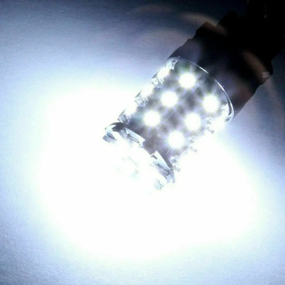 2X 3157 SMD LED Žarulje Pokazivača smjera Lampe Bijeli Amber Boje s Gornjim poklopcem Dvije Signala Smjera / DRL Auto Svjetlo Slika 4 