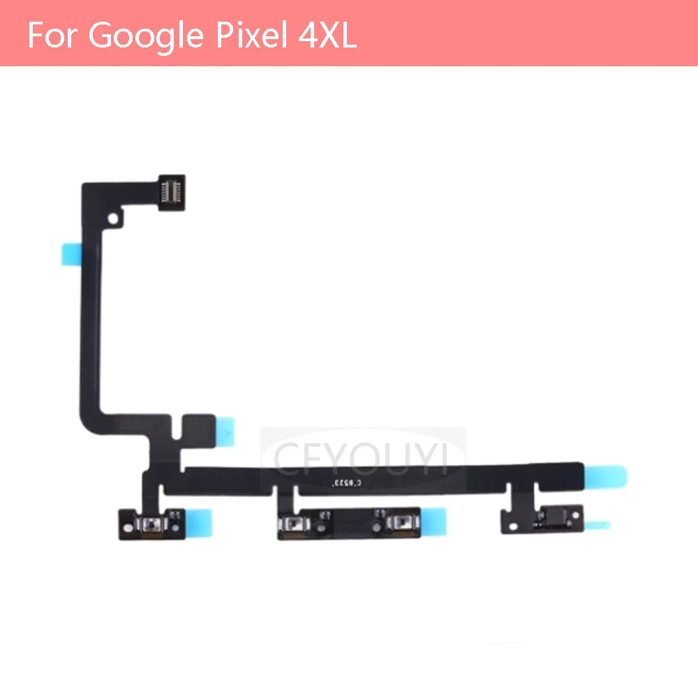 Originalna Tipka za Uključivanje koristi se za uključivanje / Isključivanje i Tipke za Ugađanje glasnoće Fleksibilan Kabel Za Google Pixel 3XL/ 4 XL / 4
