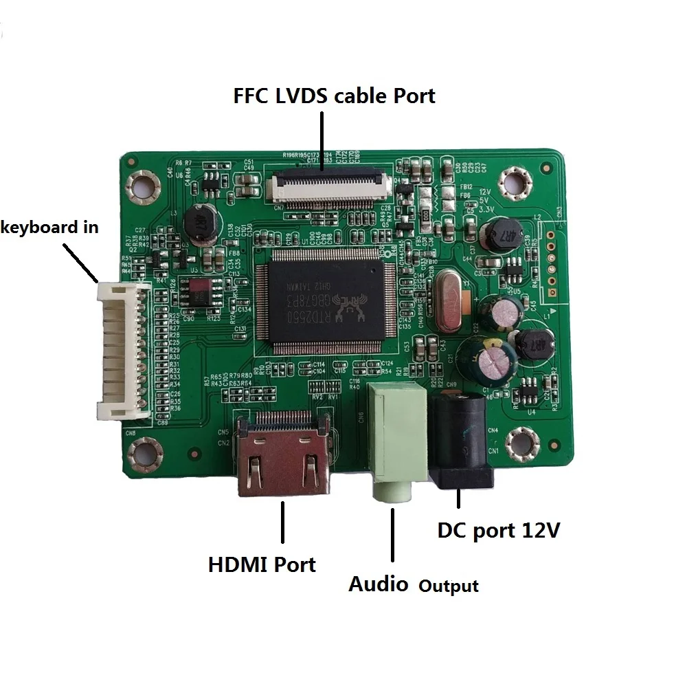 Kit za NV156FHM-N67/NV156FHM-N6A LCD monitor Zaslon Kabliranje Ploča EDP HDMI Zaslon Upravljački program za Kontroler mini 1920x1080