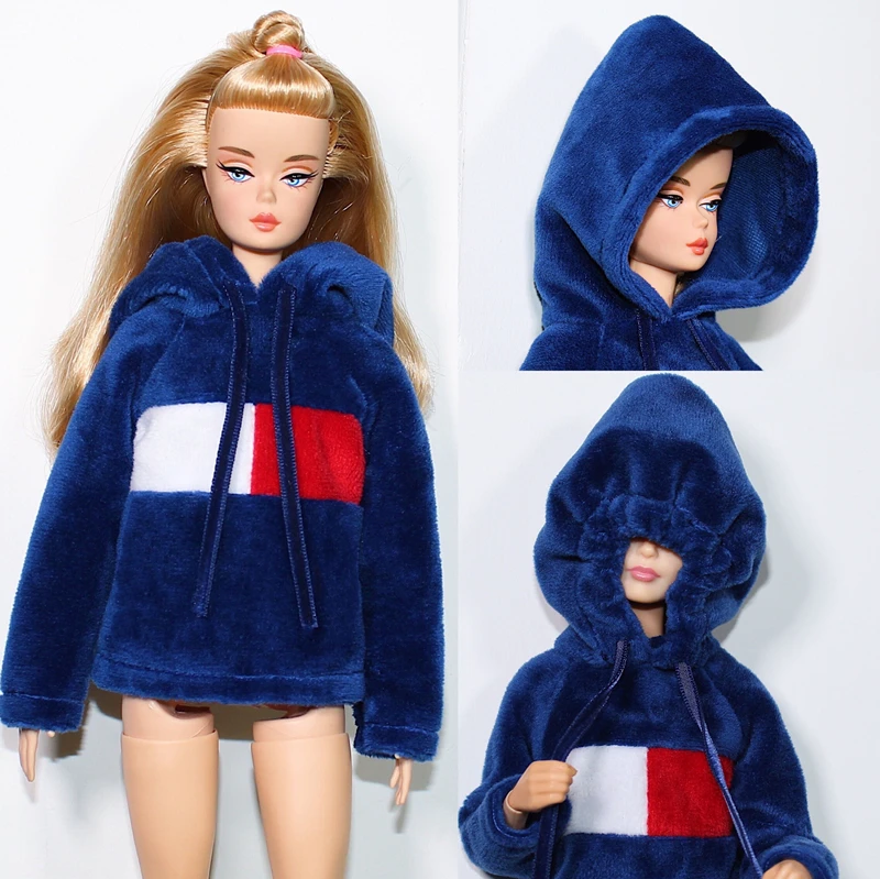 Medo džemper sa kapuljačom kaput / odjeća odjeća za 1/6 BJD Xinyi FR ST Barbie Doll / 30 cm lutkarska odjeća Božić